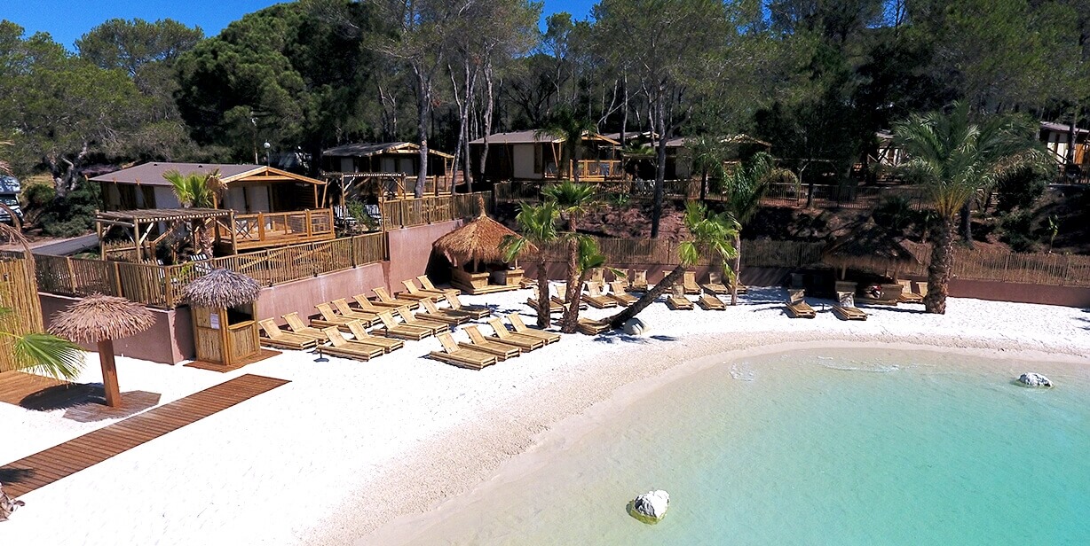 Camping avec Lagon naturel pour des Vacances de rêve à Fréjus sur la